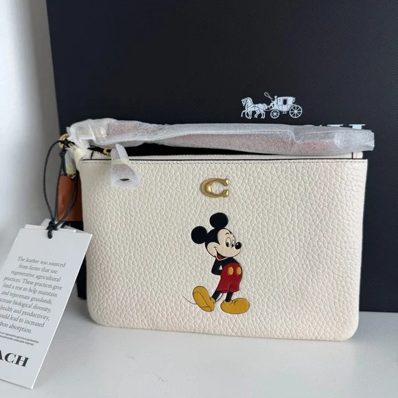 NWT Disney X Coach Essential Small Wristlet - Picture 2 of 10